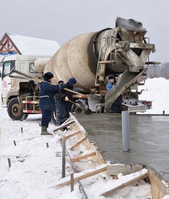 Противоморозные добавки в бетон