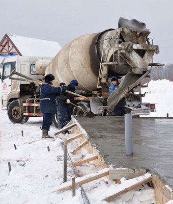 Противоморозные добавки в бетон