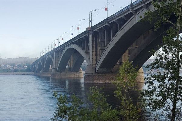 Коммунальный мост г. Красноярск